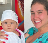 Grávida pela segunda vez, Virgínia Fonseca mostrou para os seguidores diversas fotos de quando ainda era bebê