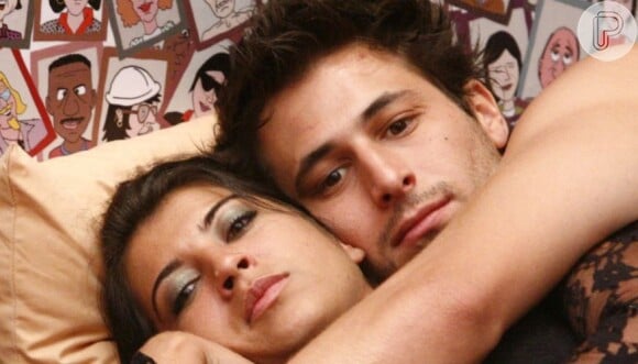 Priscila Pires e o modelo Emanuel formaram um dos casais do Big Brother Brasil 9