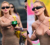 Marina Ruy Barbosa escolhe look nude para curtir show de Pabllo Vittar no Lollapalooza