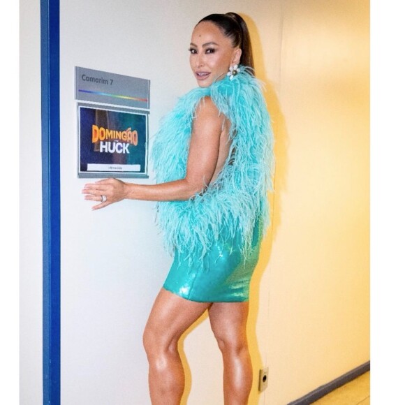 Pergunta de Sabrina Sato no 'Domingão' dividiu a web