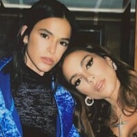 Bruna Marquezine relembra volta de amizade com Anitta em texto de aniversário para a cantora: 'Conexão foi instantânea'