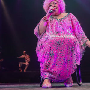 Carnaval 2022: Alcione, vestida de rosa, também se apresentou em show de verão da Mangueira