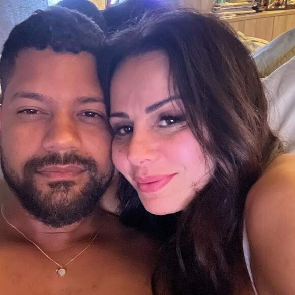 Joaquim é o primeiro filho de Viviane Araújo e Guilherme Militão