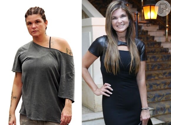 Cristiana Oliveira engordou para viver presidiária em 'Insensato Coração' (2011) e perdeu 27 quilos em três anos. A atriz de 50 anos está feliz com nova forma