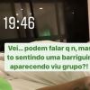 Barriga de gravidez de Virgínia Fonseca: no dia em que anunciou a gestação, a influencer já percebia o crescimento!