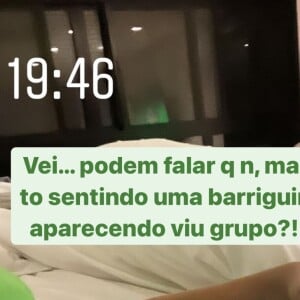 Barriga de gravidez de Virgínia Fonseca: no dia em que anunciou a gestação, a influencer já percebia o crescimento!