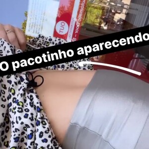 'Pacotinho aparecendo'! Virgínia Fonseca tem exibido a barriga de gravidez com frequência nas redes sociais