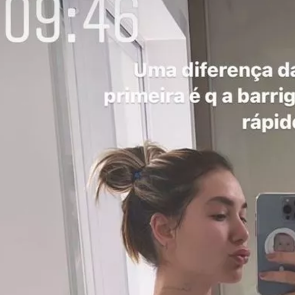 Barriga de gravidez de Virgínia Fonseca: na segunda gestação, ela sente que o crescimento tem sido mais rápido!