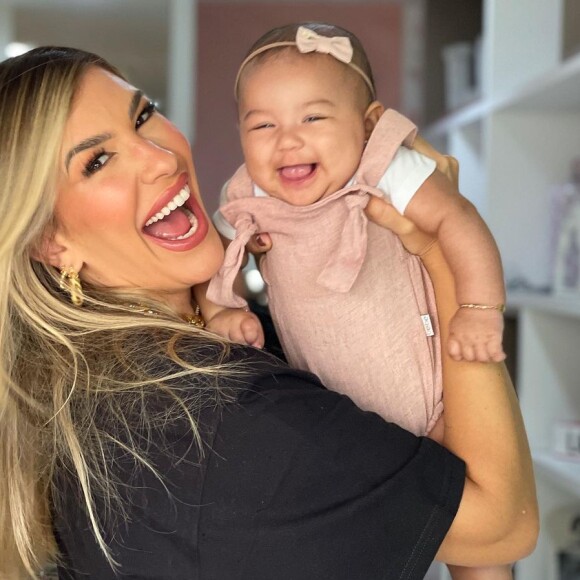 Lorena Improta deu à luz Liz em setembro do ano passado
