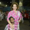 Leandra Leal é mãe de Júlia, de 7 anos, que vai desfilar na Mangueira