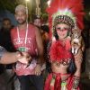 Viviane Araujo deixou barriga de fora em look de Carnaval