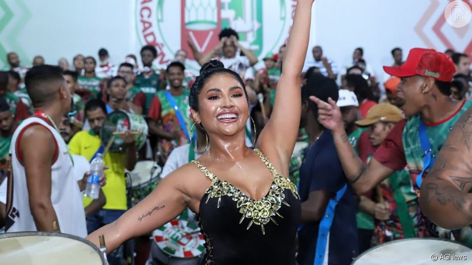 Mileide Mihaile revela preparação para desfilar na Sapucaí