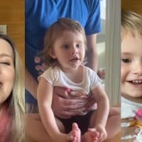 Filha de Tiago Leifert e Daiana Garbin, Lua encanta web em vídeo brincando com a mãe: 'Fofurômetro explodindo'