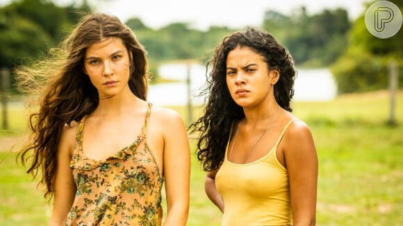Bella Campos aprova vingança de Muda, sua personagem, contra Juma (Alanis Guillen) na novela 'Pantanal'