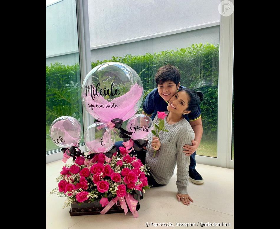 Mileide Mihaile afirma que filho não tem rede sociais e que prefere que ele não tenha contato com o ódio da internet por enquanto