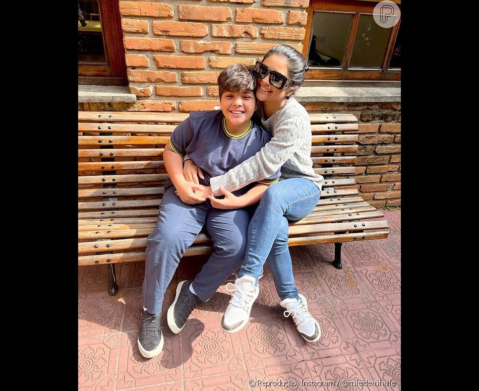 Mileide Mihaile avalia sabedoria do filho aos 11 anos e o considera maduro para a idade
