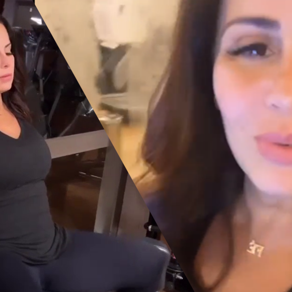 Viviane Araujo está de volta aos treinos! Atriz está grávida de 5 meses