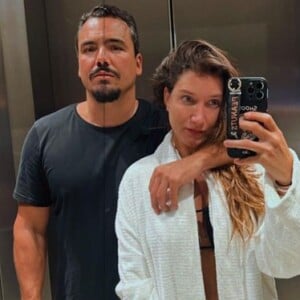 Gabriela e Túlio assumiram o romance em maio de 2021