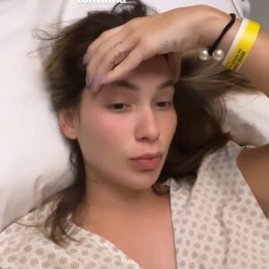 Virgínia Fonseca está em um hospital de São Paulo para realizar exames.
