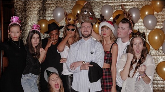 Taylor Swift comemora aniversário com Beyoncé, Jay-Z e Justin Timberlake