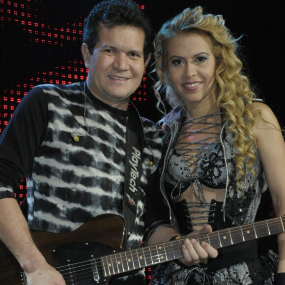 Joelma fez muito sucesso na banda Calypso ao lado do ex-marido, Ximbinha