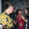 Ivete Sangalo recebe amigos ao fazer show no Rio de Janeiro