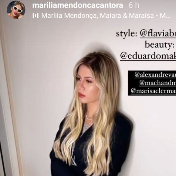 Marília Mendonça foi uma das famosas que já foi vista em peças luxuosas do estilista francês Alexandre Vauthier