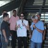 Fiuk faz show para o projeto da TV Globo no Rio de Janeiro