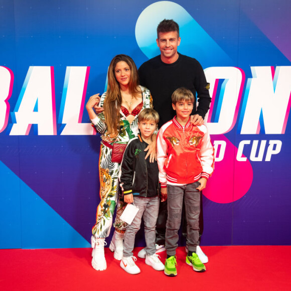 Shakira e Gerard Piqué são pais de Milan, de 9 anos, e Sasha, de 7