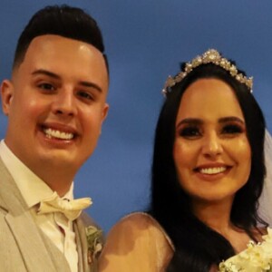 Perlla se casa com milionário Patrick Abrahão