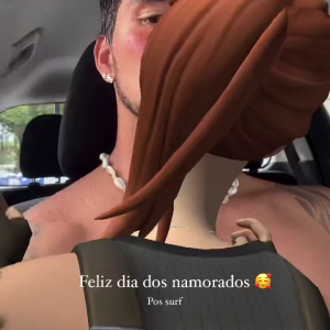 Gabriel Medina: 'beijo' de Dia dos Namorados foi dado através de filtro do Instagram