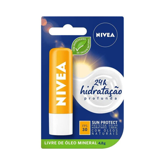Lábios hidratados e protegidos do sol no Inverno: conheça o Protetor solar hidratante labial FPS 30, Nivea


