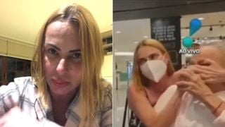 Mulher de Stênio Garcia se defende após ser criticada por retirar ator à força de entrevista. Vídeo!