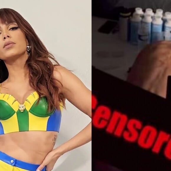 Anitta troca de roupa em 2 minutos e meio durante show no Lollapalooza Paris, em 16 de julho de 2022