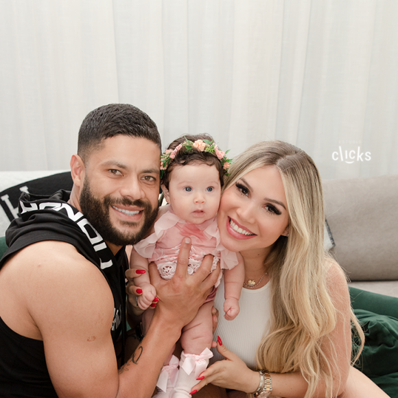 Hulk e Camila Ângelo: Zaya é a primeira filha do casal