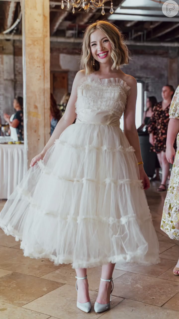 Vestido de noiva comprado de segunda mão: Lily Smith viralizou ao falar do tema no Instagram.