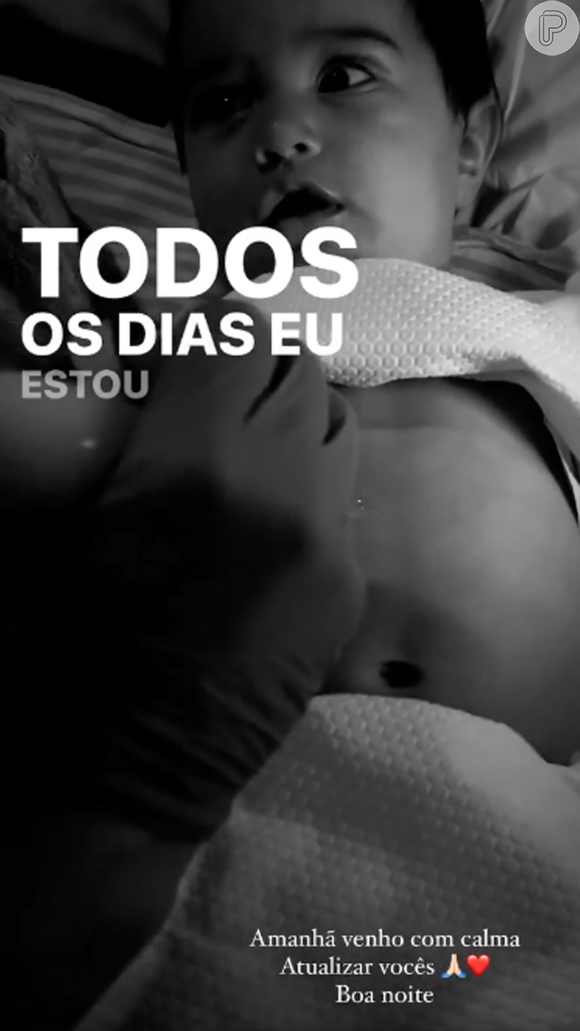 Fernanda, filha de Sorocaba e Biah Rodrigues, estava com a barriga distendida: 'A pediatra pediu um ultrassom para descartar qualquer hipótese cirúrgica'