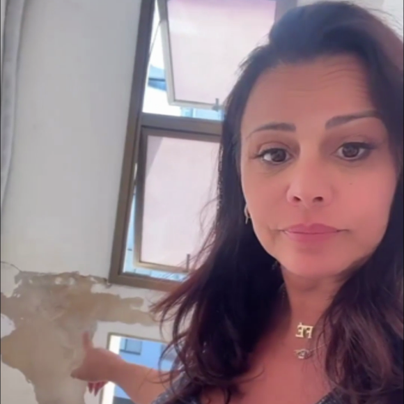 Viviane Araujo deu início às obras do quarto de Joaquim