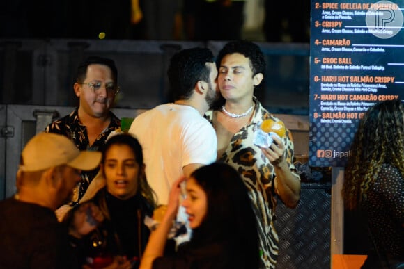 Silveiro Pereira e Socrátes estavam aos beijos em plateia de festival
