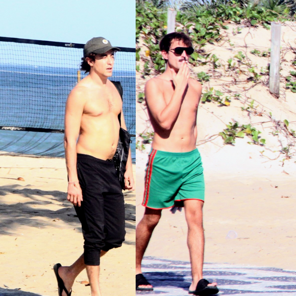 Jesuita Barbosa foi flagrado novamente acompanhado do novo affair, o designer Cícero Ibeiro