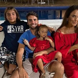 Ivete Sangalo falou sobre o marido durante o festival