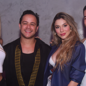 Yasmin Brunet e outros famosos curtem festa em SP