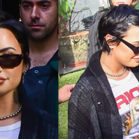Deu as caras! Demi Lovato é flagrada nas ruas de São Paulo após fãs reclamarem de sumiço. Fotos!