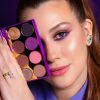 Maquiagem com cores marcantes e eletrizantes com esse conjunto sensação na Palette de Sombras Purple Niina Secrets