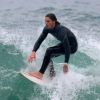 Romulo Neto também é adepto do surfe, esporte que pratica constantemente nas praias do Rio