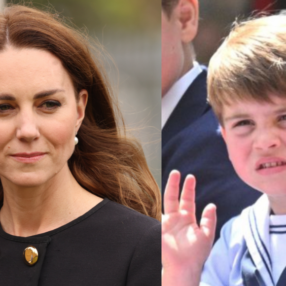Kate Middleton se emociona com reação do filho Louis à morte da Rainha Elizabeth II, em 10 de setembro de 2022