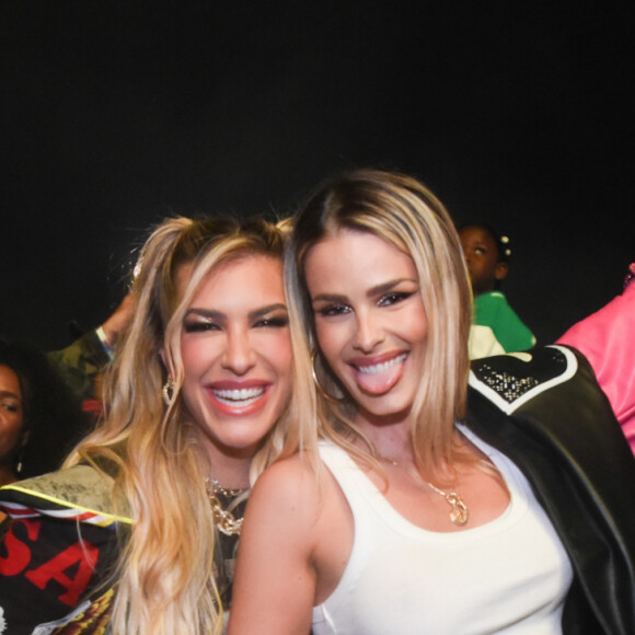 Lorena Improta e Yasmin Brunet no show de Ludmilla no Rock in Rio