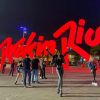 Gaby Spanic também curtiu um dia no Rock in Rio