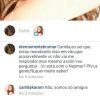 Camila Karam ainda respondeu as perguntas dos fãs-clubes de Neymar