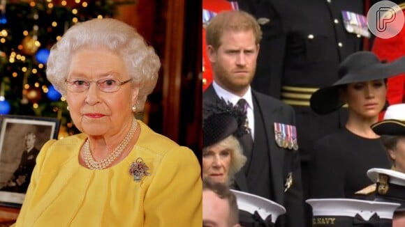Meghan Markle comove a web ao chorar no funeral da Rainha Elizabeth II